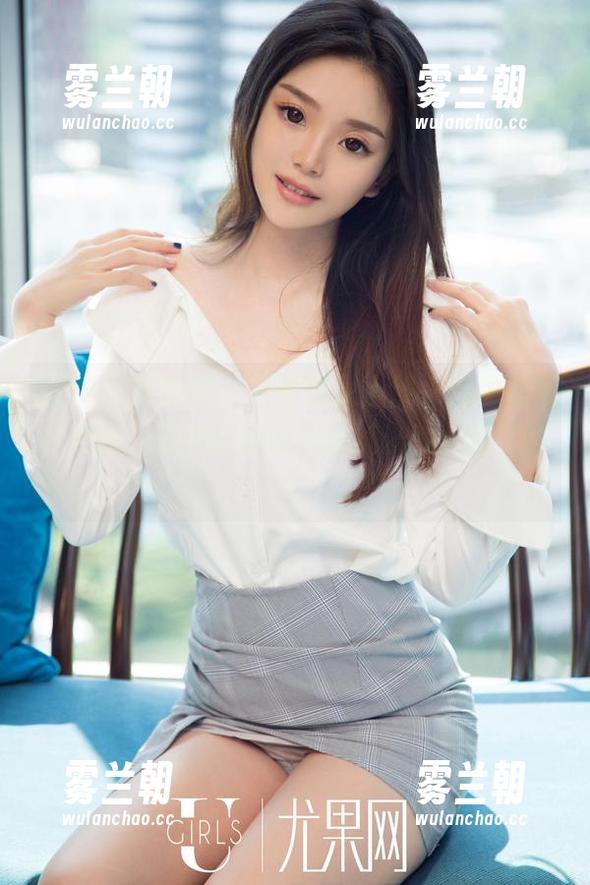 UGirls尤果网 - 白衬衫又上线，绮里嘉写真更新，准备好接收气场满满的冷艳了吗？