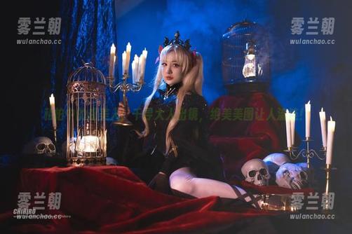 千寻大人 私拍中的虞美人,千寻大人出镜,绝美美图让人流连!