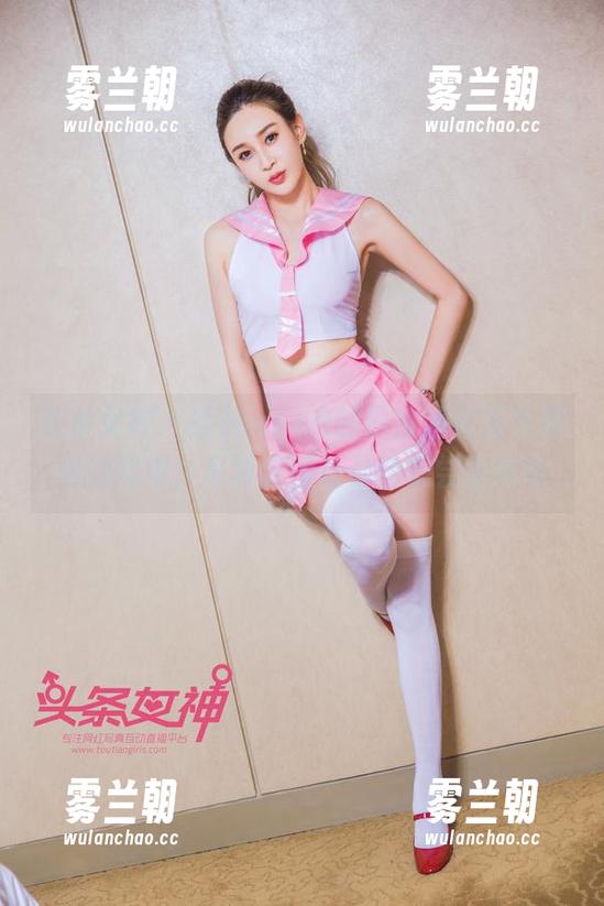 头条女神 - 当JennyR的日常像选五个颜色的圆饼，写真套图让你也想尝尝色彩