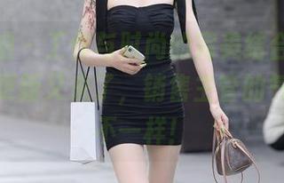 魔镜街拍 – 工作与时尚的完美结合，婷婷的粉裙更新又来了，销售主管的气质就是不一样！